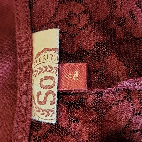 𝅺SO Heritage Lace Detail Tank - Picture 5 of 5